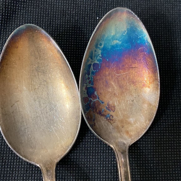Vintage BMF 90  German Silver Plated Serving Spoon -Medium 1950’s- 5 available @ - Picture 7 of 10